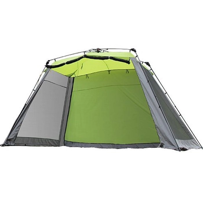 クイックキャンプ　ワンタッチタープ　新品未使用品 QUICKCAMP ワンタッチタープ 2.5m サイドシート付き ブラック