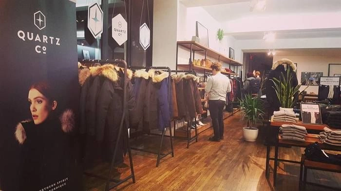 クォーツの店内の様子