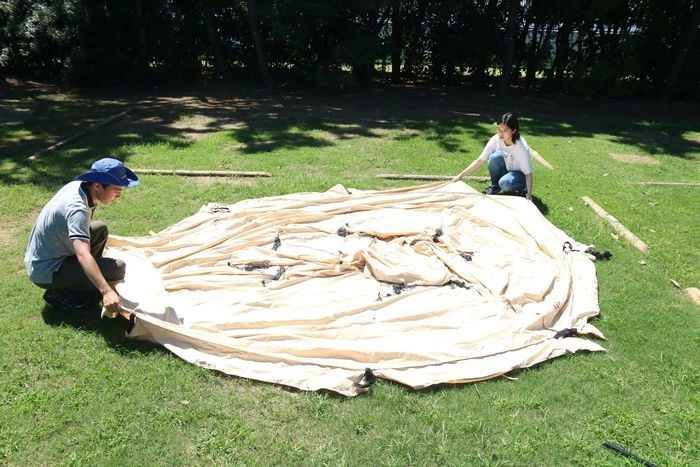 あるはずのアレがない ハイランダーの画期的な新作テントの不思議に迫る 今月のフカボリ Vol 6 キャンプ アウトドア情報メディアhinata