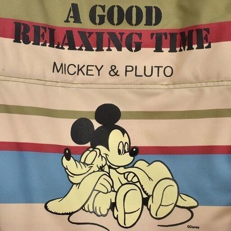 ミッキー＆プルート アウトドアベンチ ロゴス コラボ ディズニー