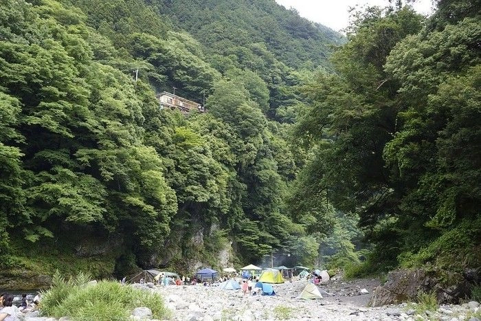 氷川キャンプ場の様子