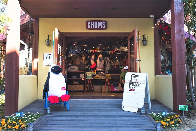 CHUMS表参道店の店舗