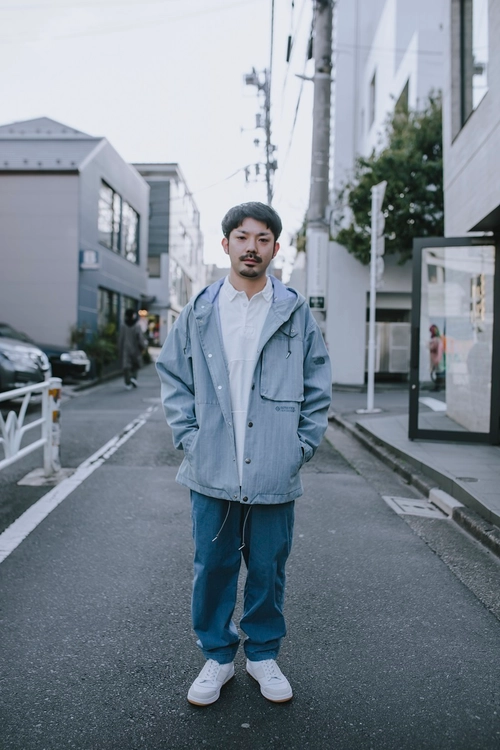 nanamica DAIKANYAMAのメンズコーデ