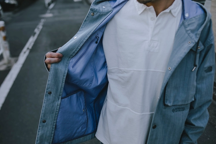 ザ・ノース・フェイス パープルレーベルのGORE-TEX INFINIUM Field Denim Jacket