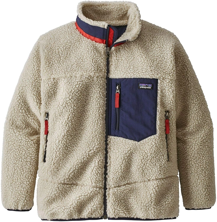 新品】Patagonia パタゴニア キッズ レトロX パープル XLサイズ