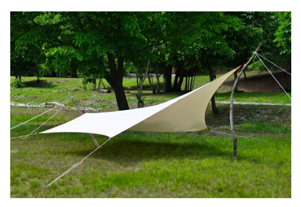 ムササビウイング + アルミポール セット ムササビウィング13ft. TC“焚き火”バージョン｜TARP｜PRODUCTS