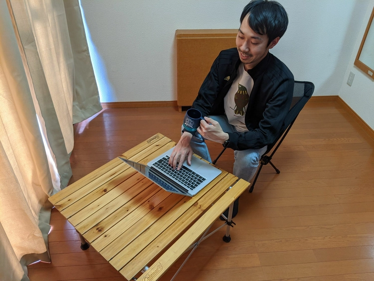 コールマンのテーブル