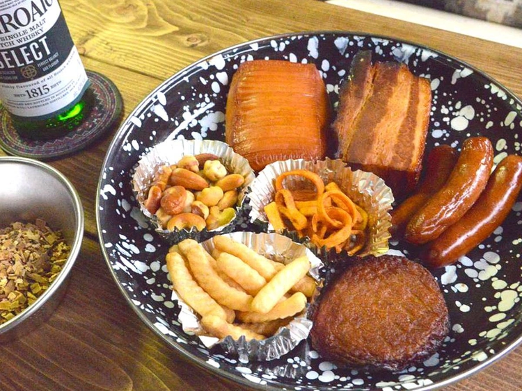 燻製した食材