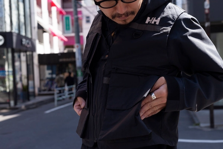 ヘリーハンセンのフィッシングベスト