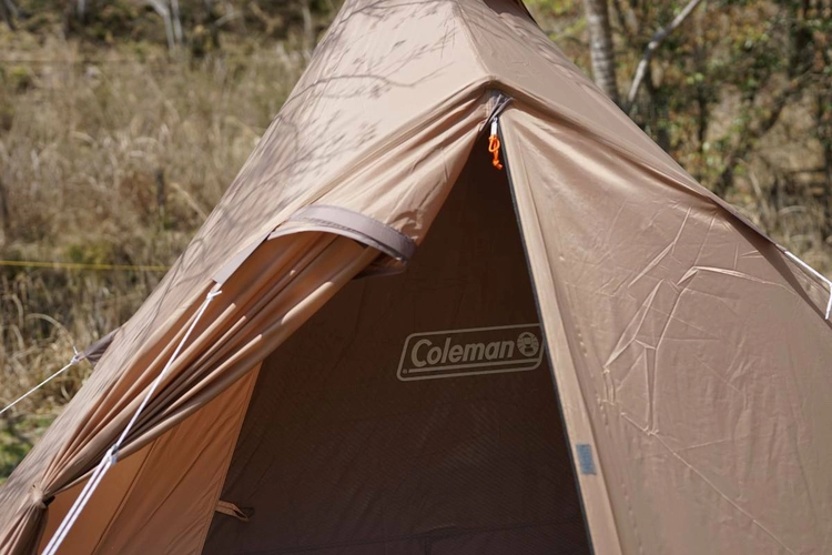 ナチュラム×コールマンがコラボ！ティピー型テントのセットで最初から