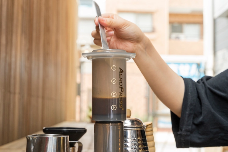 NORDISK CAMP SUPPLY STOREのカフェスペース