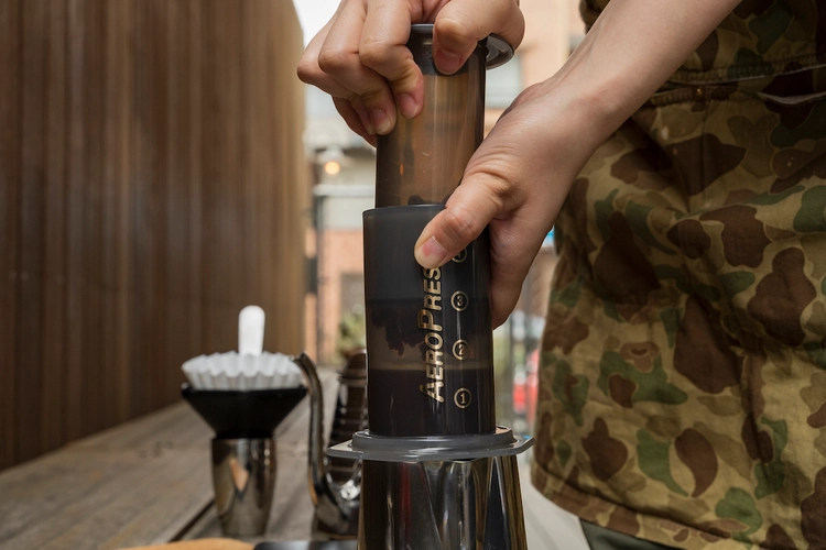 NORDISK CAMP SUPPLY STOREのカフェスペース
