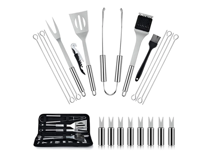 バーベキュー調理器具セット