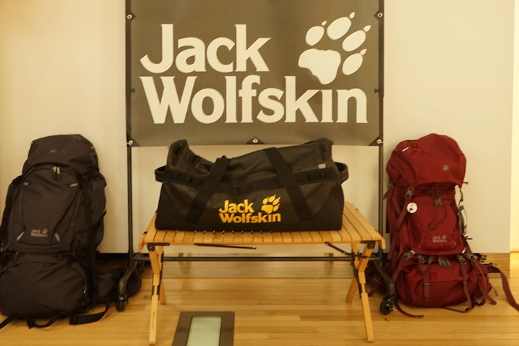 ジャックウルフスキンの展示会