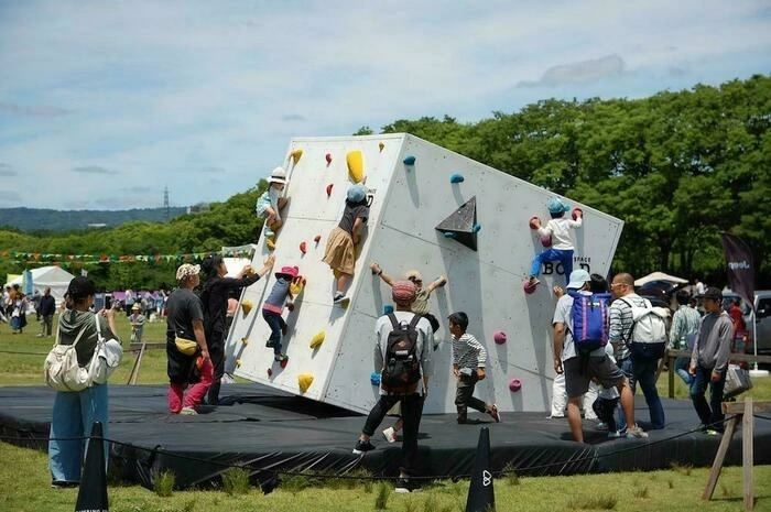 アウトドアパークのアクティビティ