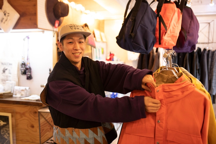 fridgeの店員さんと店内写真