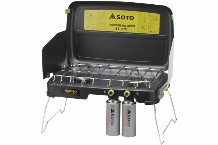 SOTO ツーバーナー　キャンプ アウトドア SOTOのGRID！CB缶タイプのツーバーナーならこれ一択！[2022.01