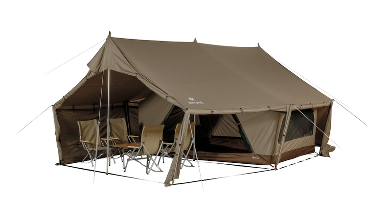 新作】大型シェルターに画期的タープ、BIGな焚き火台！スノーピークの