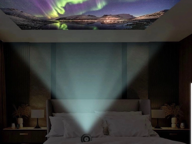 天井に映せる手のひらサイズミニプロジェクター コスパ最強】安い