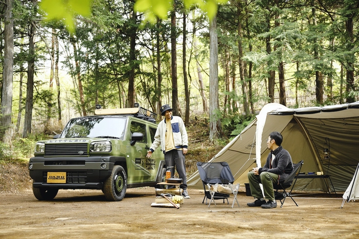 ダムドのジムニー タフトでソロ デュオキャンプ アウトドア車に合う最新ギアとは あの有名店がセレクト キャンプ アウトドア情報メディアhinata
