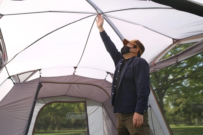 ナチュラム限定色！グレーのコールマン「タフスクリーンツールーム