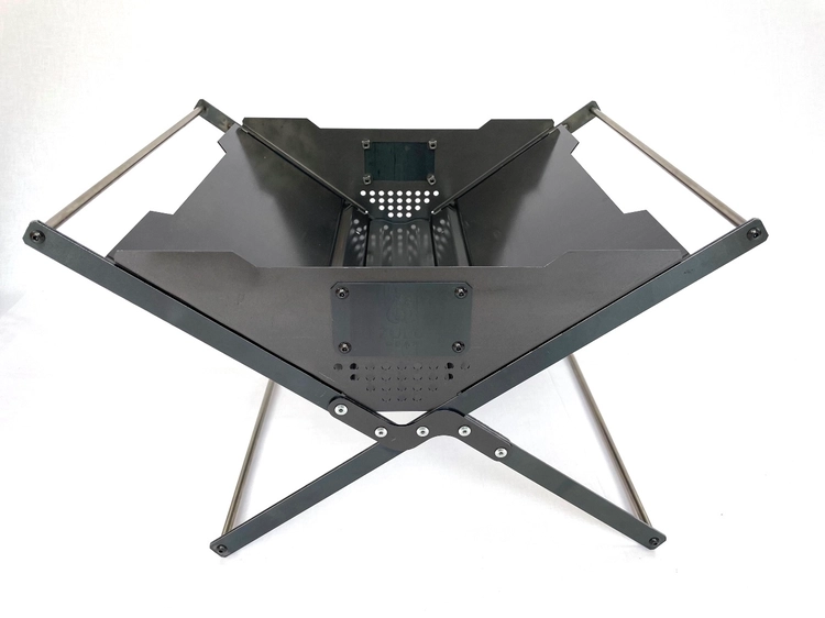 【未使用】ZULU GEAR ズールーギア ZG-X1 C4 焚き火台 キャンプ ZG-X1 C4（焚火台+ゴトク＋サイドテーブル×2） | ZULU GEAR
