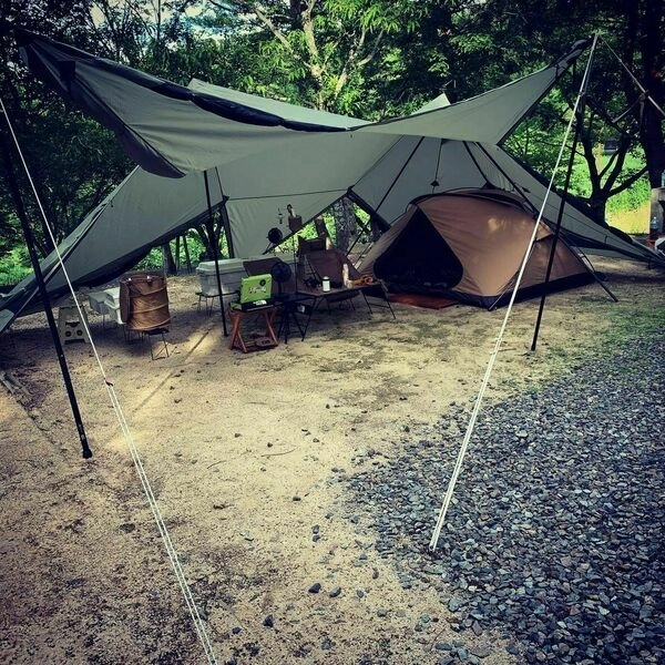 2022年最新版☆高級感溢れる DOD フタマタノキワミ - テント/タープ