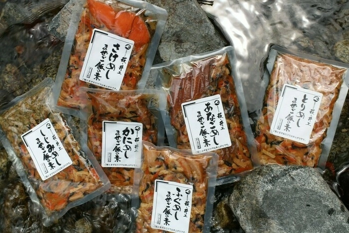 魚耕のまぜごはんセット