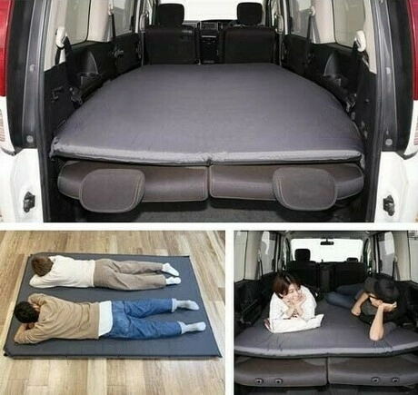 QUICKCAMP 車中泊マット 8cm ダブルサイズ クイックキャンプ 車中泊