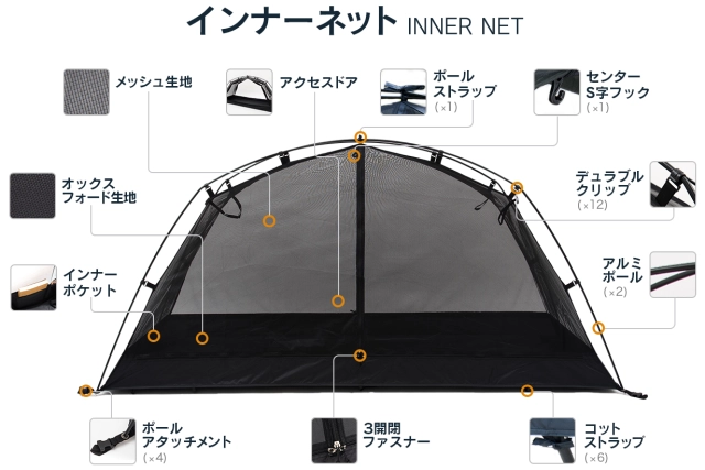 テント一体型のコットでキャンプの可能性が広がる！？「高床移動式