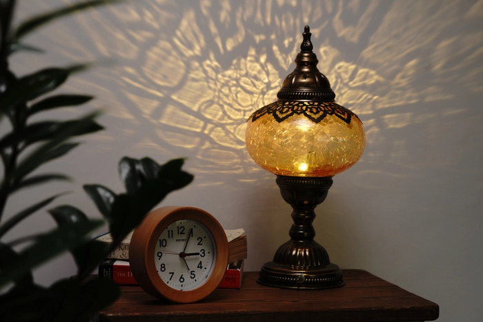 ビンテージ感のあるトルコランプ、でもゴールゼロが装着可能！新感覚の