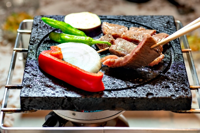 溶岩STONE PLATE-L 大型焼肉プレート（2025年】溶岩石プレートの