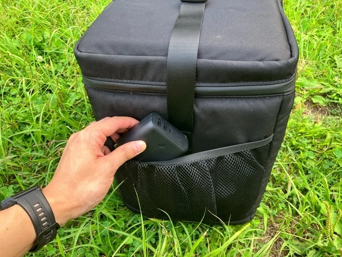 カンガルークーラー　ブラック　黒　アウトドア　ソフトクーラー　キャンプ　BBQ 楽天市場】FUKUさんとのコラボ商品 カンガルークーラーバッグ