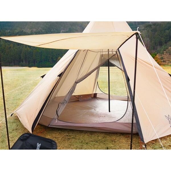 冬キャンプ】DOD ワンポールテントM