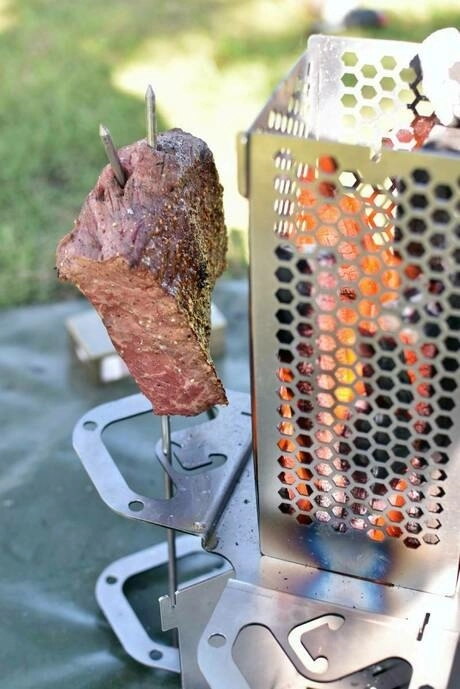 原始焼きスタンド （大）職人手作り 囲炉裏 暖炉 炉端 アウトドア キャンプ 原始焼きスタンド （大）職人手作り 囲炉裏 暖炉 炉端