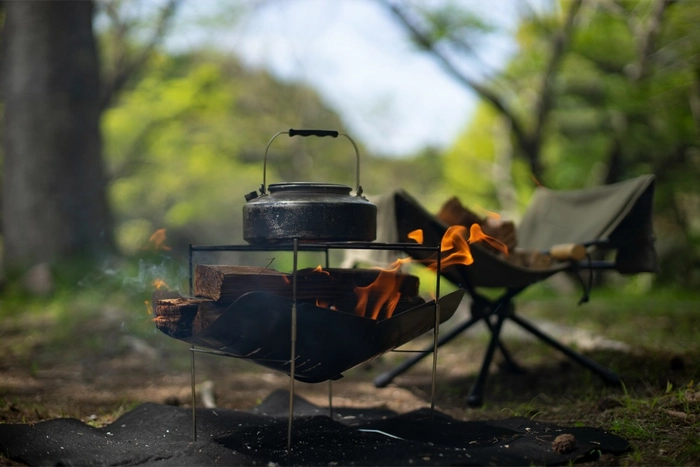 SCREEN STOVE（純チタン製UL焚き火台）♯訳あり品 SCREEN STOVE（純チタン製UL焚き火台） | over north（オーバー