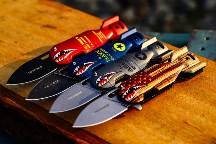 TAC FORCE シャークボムナイフ 楽天市場】タックフォース シャークボムナイフ TAC-FORCE Shark