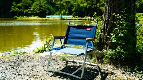 コールマン　ファイアープレイスフォールディングチェア　　ローチェアー2脚セット コールマン ローチェアー2脚セット コールマン ファイアープレイス