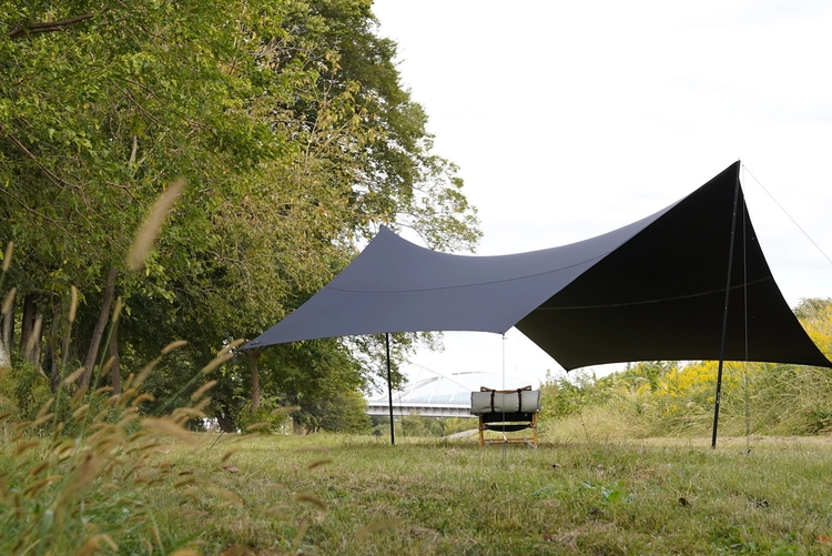 Viaggio +　Re:tarp 幕本体+ガイロープ　ブラック viaggio+Re:tarp 幕本体+ガイロープ