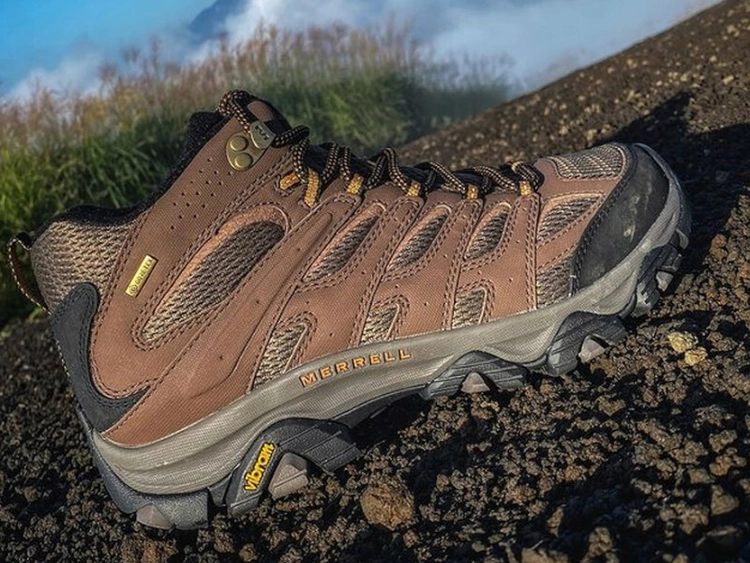 MERRELL 登山靴 ブラウン Vibramソール 26.5（MERRELL(メレル