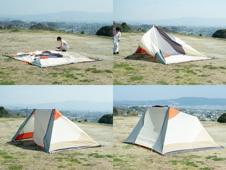 女子デュオ向け新作テント】DODが「覗かれない！でもおしゃれ