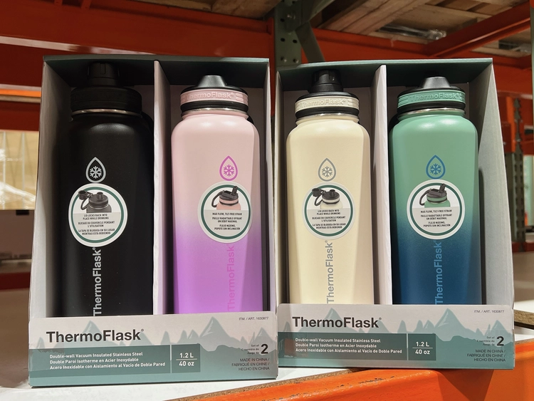 k.s.k.k　新品 サーモフラスク　約1.2L 4本セット コストコ コストコ☆タケヤ☆サーモフラスク☆1.2L×2☆Thermoflask水筒