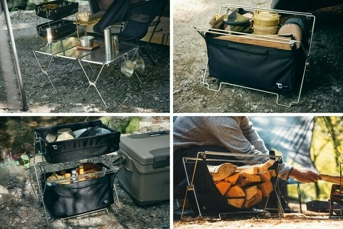 TOKYO CRAFTS】側面も開くソフトクーラー＆BBQコンロ | キャンプ