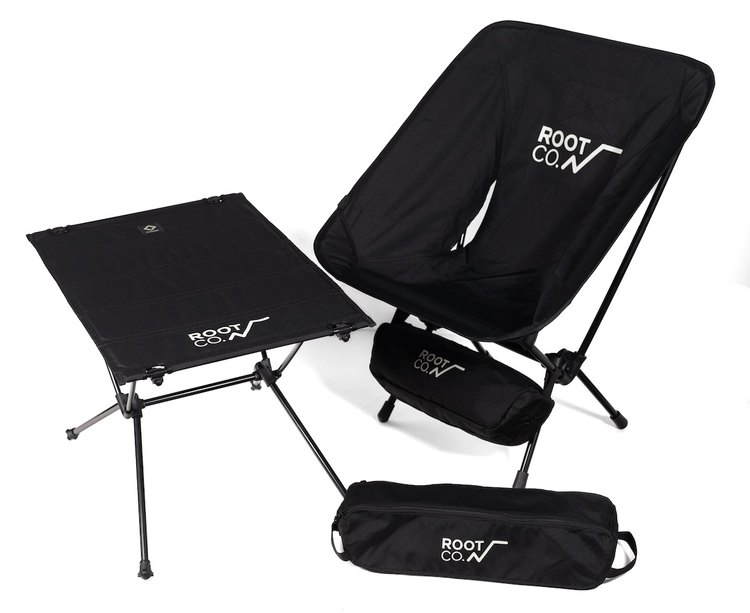 Helinox×ROOT CO.】夜のキャンプ場で主役に！蓄光で光る至極コラボ品が