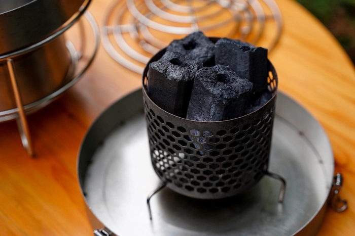 YOKA/ヨカ SHICHIRIN++ 七輪 ステンレス YOKA SHICHIRIN++ | YOKA＜ヨカ＞ ゆったりと時間を味わうための