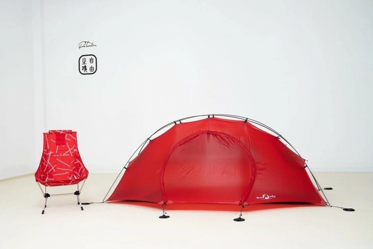 プレテントに別注！アシモクラフツの特別仕様テント「Lightrock_A 1P