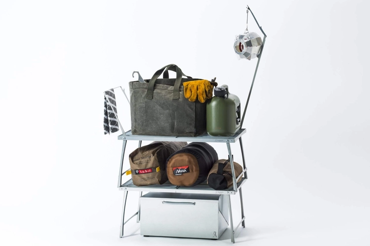 TRIPATH PRODUCTS」のキャンプ用テーブルが収納も美しさも更新中