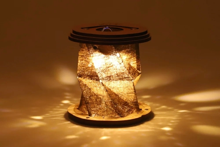 【再入荷】ミニLEDランタン用「タイベック×ウッド」シェード!7種類から選べる灯影をぜひ
