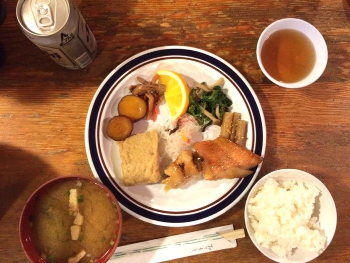 唐松岳頂上山荘の食事