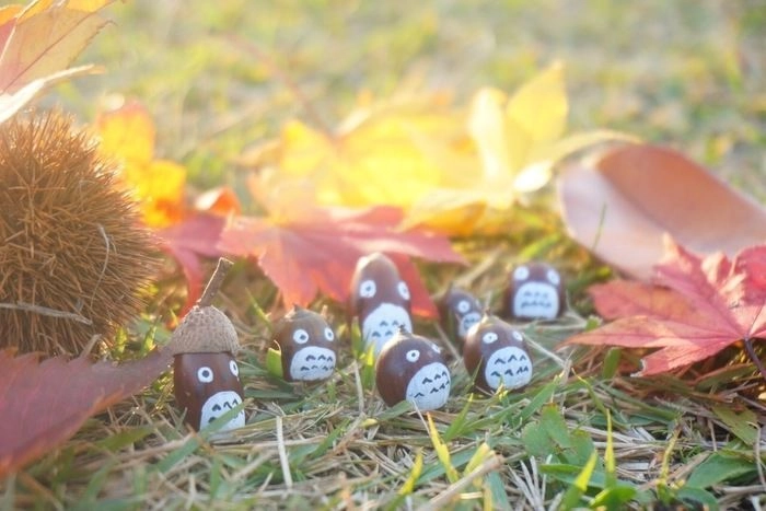 Diy 小さなジブリの世界 今年の秋は どんぐりトトロ を作ろう キャンプ アウトドア情報メディアhinata